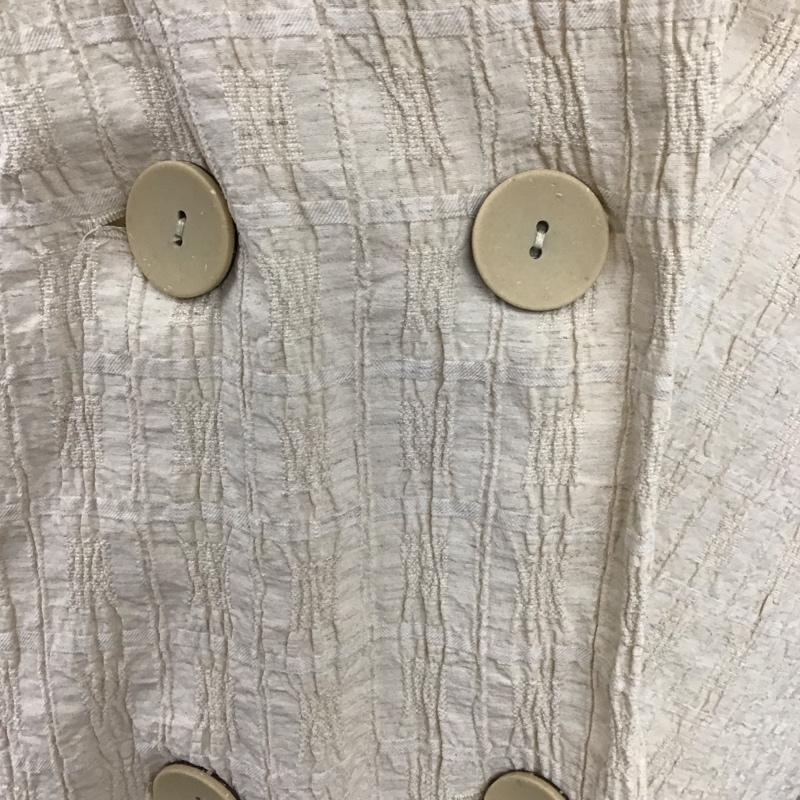 ザラ ZARA ジャケット、上着 ジャケット、ブレザー 1165 320 712 L 無地 アイボリー / アイボリー / レディース USED 古着 中古 10122033