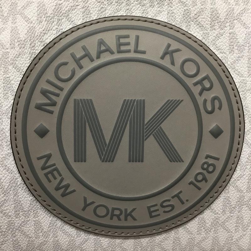 マイケルコース MICHAEL KORS ショルダーバッグ ショルダーバッグ 35F9SF0C3B ロゴ 総柄 白 / ホワイト / X 灰 / グレー / レディース USED 古着 中古 10111820