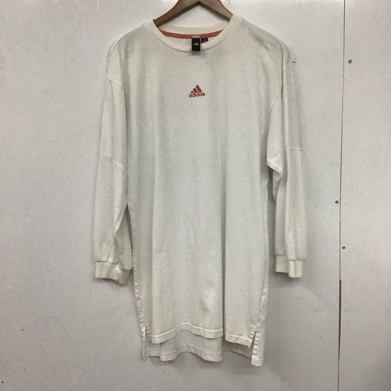 アディダス adidas チュニック 長袖 IK9892 チュニックロンT L 無地 白 / ホワイト / レディース USED 古着 中古 10139731