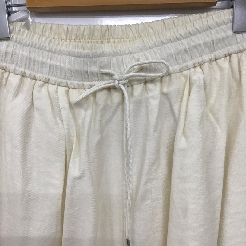 ローリーズファーム LOWRYS FARM パンツ ワークパンツ、ペインターパンツ FREE 無地 白 / ホワイト / レディース USED 古着 中古 10138128