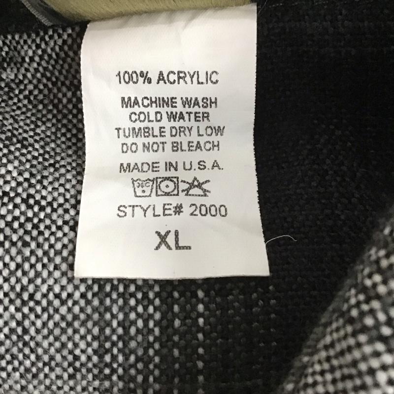 キャルトップ CALTOP シャツ、ブラウス 長袖 長袖シャツ チェックシャツ カラーシャツ XL チェック ダークグレー / ダークグレー / メンズ USED 古着 中古 10148275