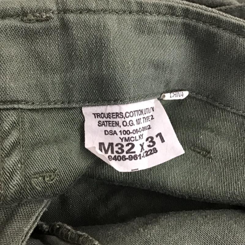 ワイエムシーエルケーワイ YMCLKY パンツ ワークパンツ、ペインターパンツ 32インチ 無地 カーキ / カーキ /  メンズ USED 古着 中古 10121903