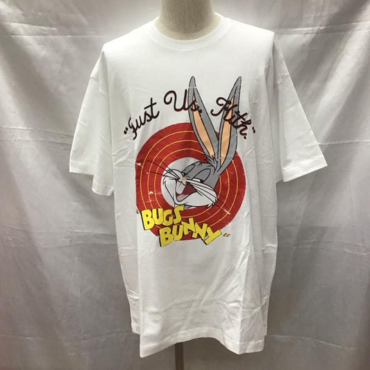 キス KITH Tシャツ 半袖 半袖カットソー プリントTシャツ クルーネックカットソー XL プリント 白 / ホワイト /  メンズ USED 古着 中古 10111010