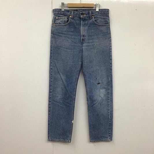リーバイス Levi s パンツ デニム、ジーンズ 34インチ 無地 水色 / ライトブルー /  メンズ USED 古着 中古 10123344
