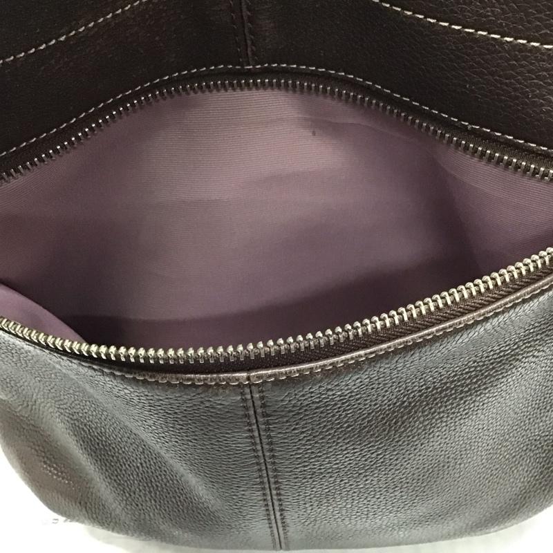 コーチ COACH トートバッグ トートバッグ F15064 レザー ショルダーバッグ 無地 茶 / ブラウン / レディース USED 古着 中古 10121229