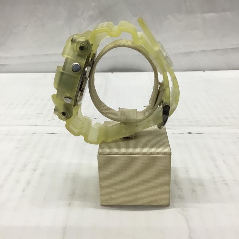 ジーショック G-SHOCK 腕時計 デジタル DW-8201WC FROGMAN W.C.C.S 世界サンゴ礁保護協会 箱有 ロゴ、文字 透明 / クリア / メンズ USED 古着 中古 10110542