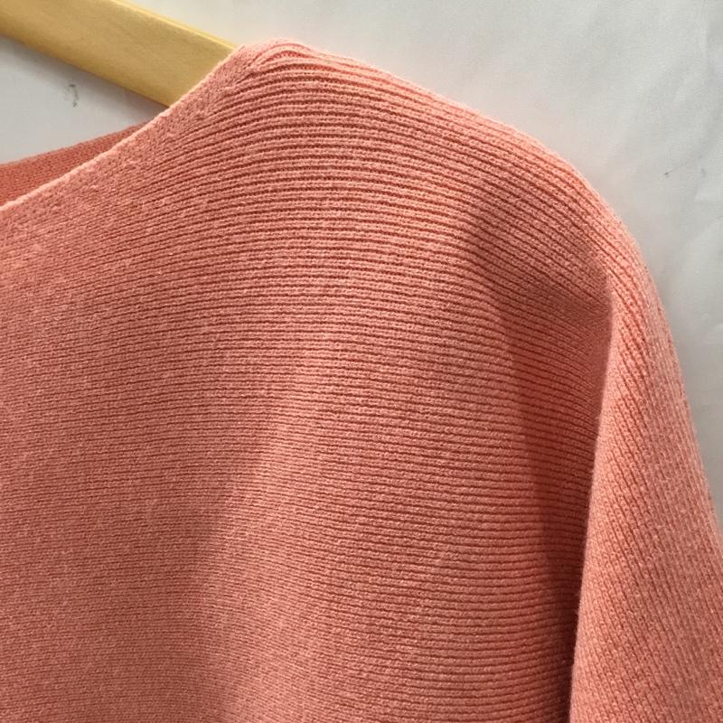 ロペピクニック ROPE  PICNIC ニット、セーター 長袖 40 無地 桃 / ピンク /  レディース USED 古着 中古 10110577