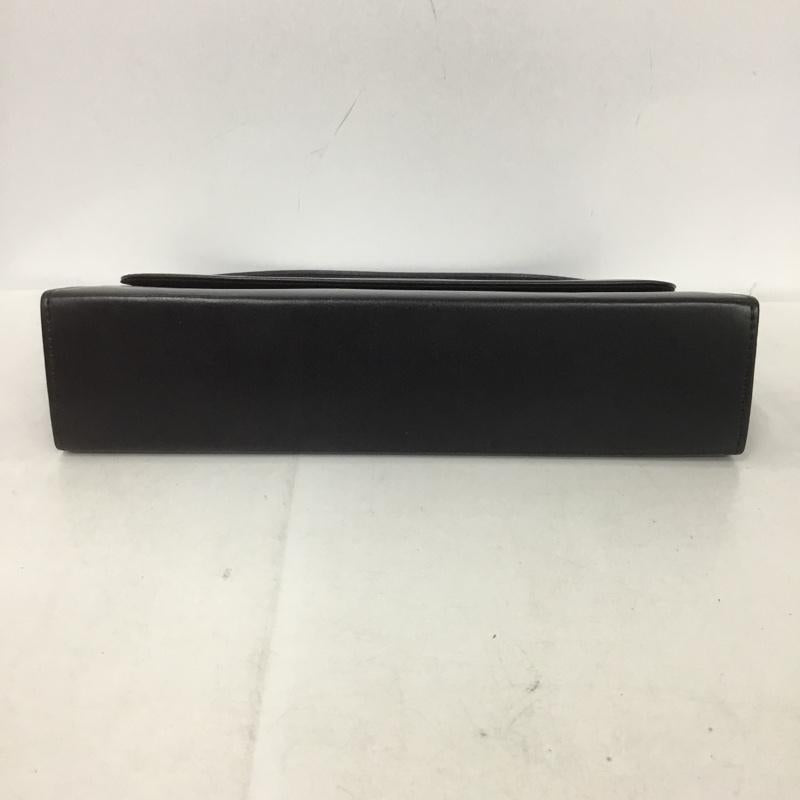 古着 USED ハンドバッグ ハンドバッグ フォーマルバッグ フェイクレザー 無地 黒 / ブラック / レディース USED 古着 中古 10132721