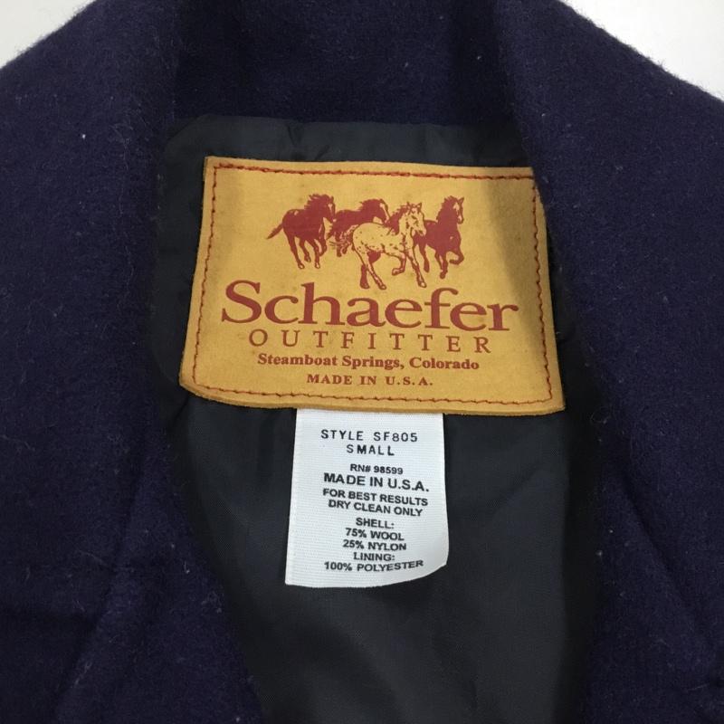 シェーファー SCHAEFER ベスト ベスト S 無地 紺 / ネイビー / メンズ USED 古着 中古 10108986