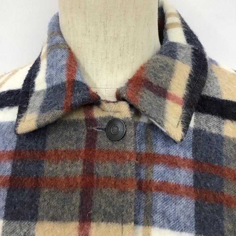 ザラ ZARA シャツ、ブラウス 長袖 長袖シャツ チェックシャツ カラーシャツ S チェック マルチカラー / マルチカラー / レディース USED 古着 中古 10127902