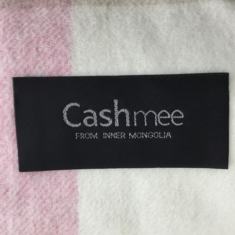 USED古着 USED/古着 マフラー マフラー Cashmee カシュミー チェック 桃 / ピンク / レディース USED 古着 中古 10135824