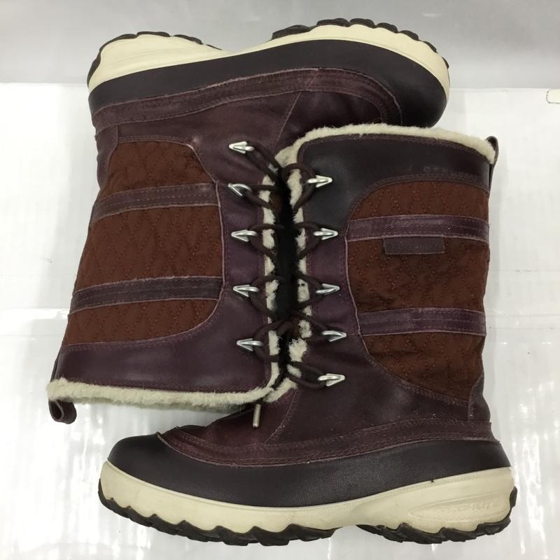コロンビア Columbia アウトドアシューズ アウトドアシューズ BL1511-206 スノーブーツ 25cm 25.0cm 無地 ボルドー / ボルドー / レディース USED 古着 中古 10105871