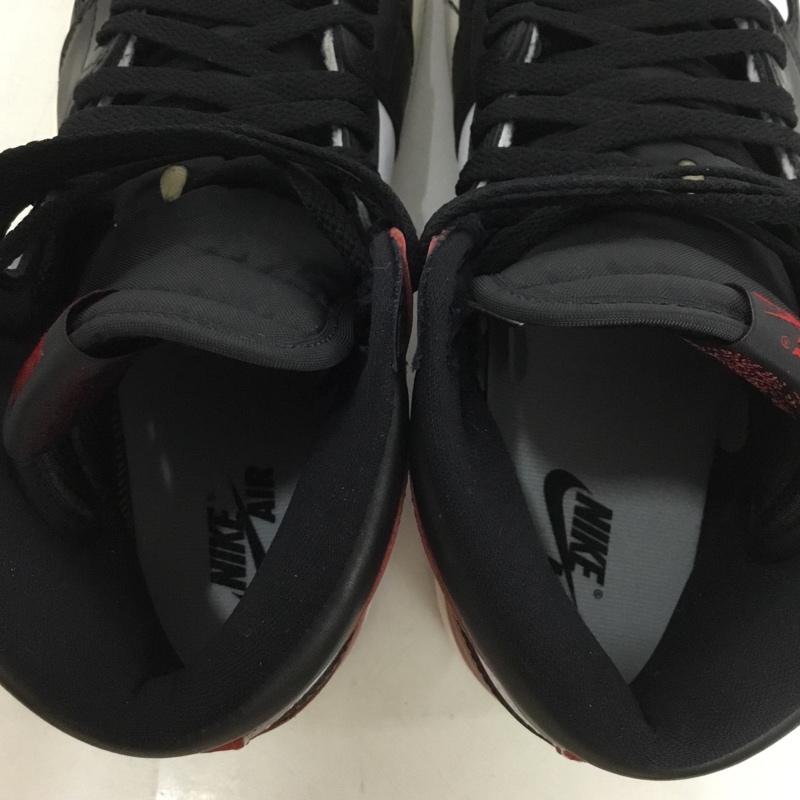 ナイキ NIKE スニーカー スニーカー DZ5485-106 AIR JORDAN 1 RETRO HIGH OG 28cm 箱有 28.0cm ロゴ、文字 白 / ホワイト / X 黒 / ブラック / X 赤 / レッド / メンズ USED 古着 中古 10137372