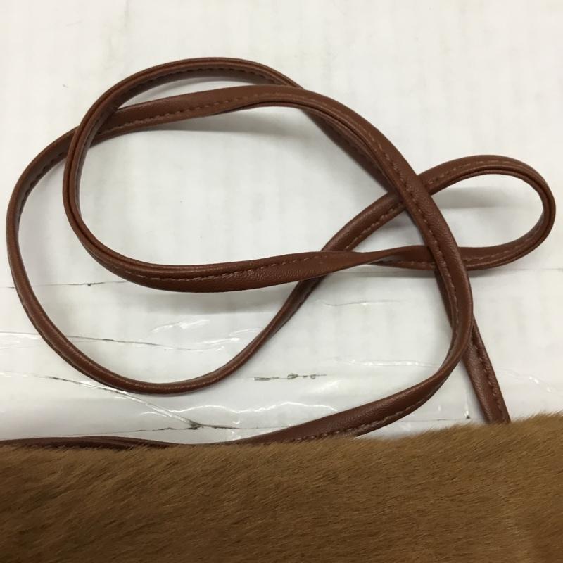 古着 USED ショルダーバッグ ショルダーバッグ カンガルーファー オーストラリア ワンポイント 茶 / ブラウン / レディース USED 古着 中古 10114546