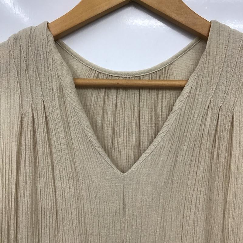 チャオパニック CIAOPANIC ワンピース ロングスカート M 無地 ベージュ / ベージュ / レディース USED 古着 中古 10131528