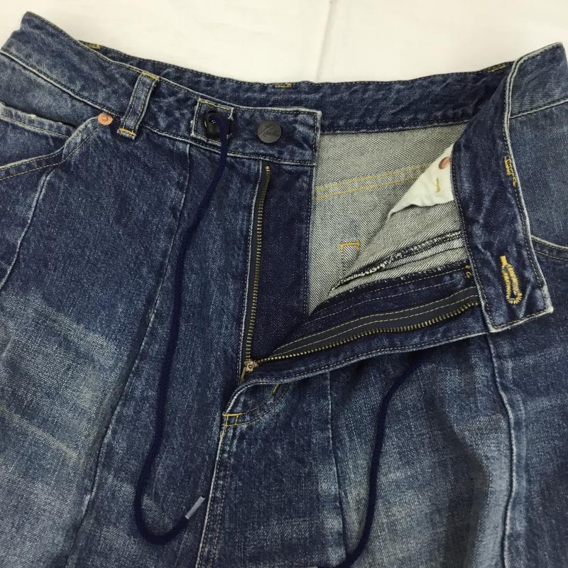 ニードルス Needles パンツ サルエルパンツ ヒザデルデニムパンツ H.D. Pant PU244 S 無地 青 / ブルー /  メンズ USED 古着 中古 10124452