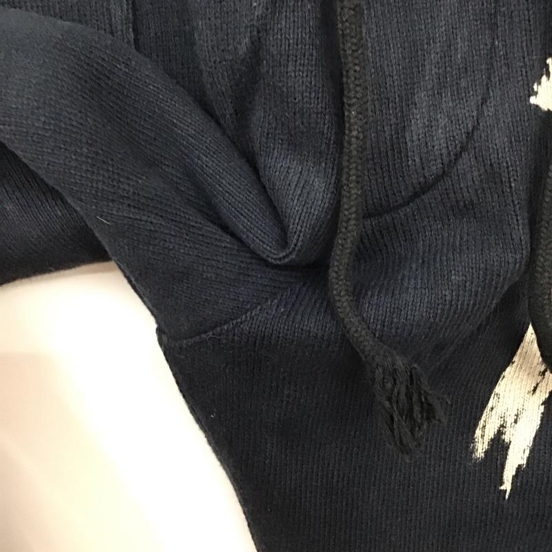 ヴィヴィアンウエストウッドマン Vivienne Westwood MAN パンツ ワークパンツ、ペインターパンツ ワークパンツ ワイドパンツ カジュアルパンツ スウェットパンツ 46インチ プリント 紺 / ネイビー / メンズ USED 古着 中古 10130994