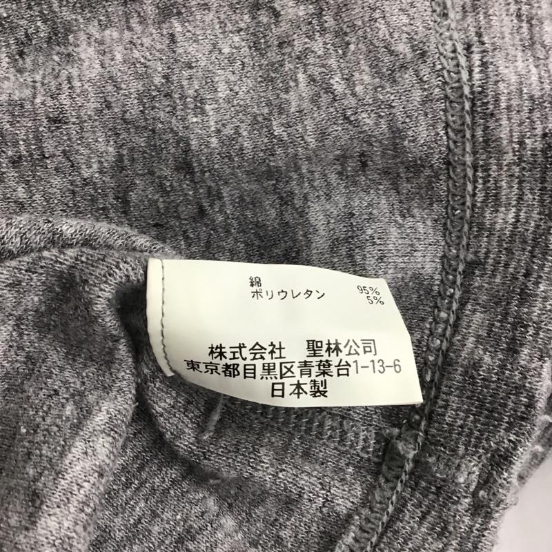 ハリウッドランチマーケット H.R MARKET カットソー 七分袖 七分丈カットソー クルーネックカットソー ラグラン 2 無地 灰 / グレー / メンズ USED 古着 中古 10147590