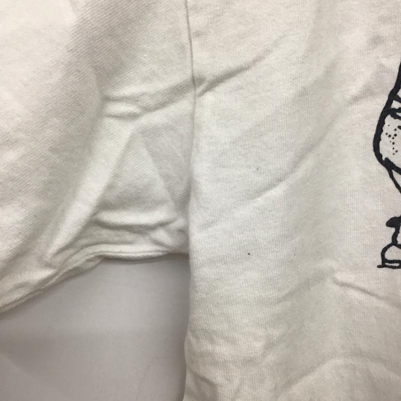 ムーン MOON Tシャツ 半袖 半袖カットソー プリントTシャツ クルーネックカットソー felix M プリント 白 / ホワイト / メンズ USED 古着 中古 10138225
