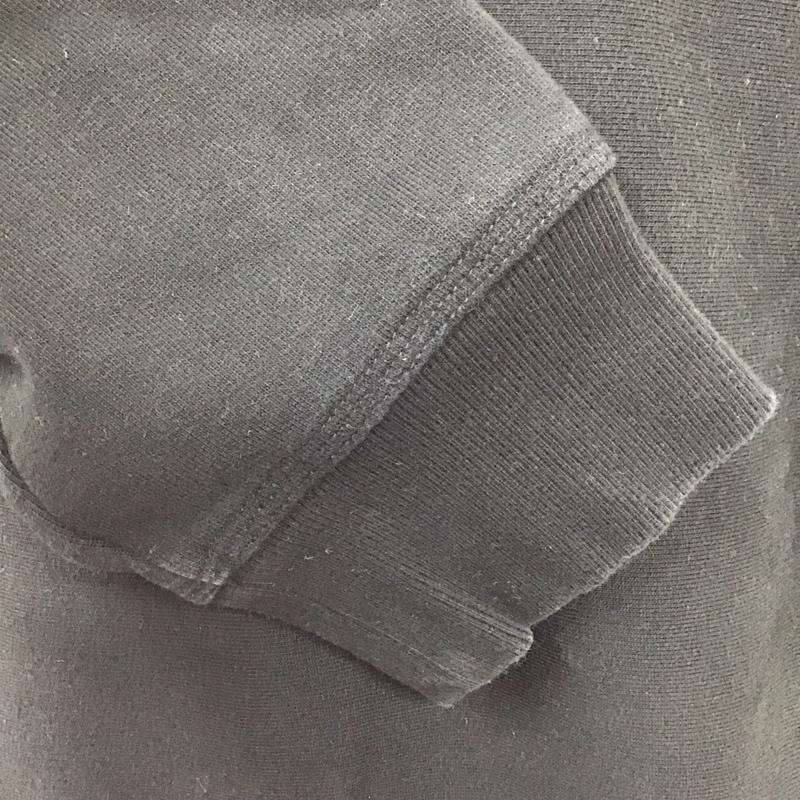 カーハート Carhartt トレーナー 長袖 長袖トレーナー スウェット クルーネック リブスウェットカットソー M ロゴ、文字 黒 / ブラック / メンズ USED 古着 中古 10115361