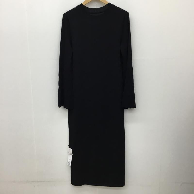ココ ディール COCO DEAL ワンピース ロングスカート 1 無地 黒 / ブラック / レディース USED 古着 中古 10134746