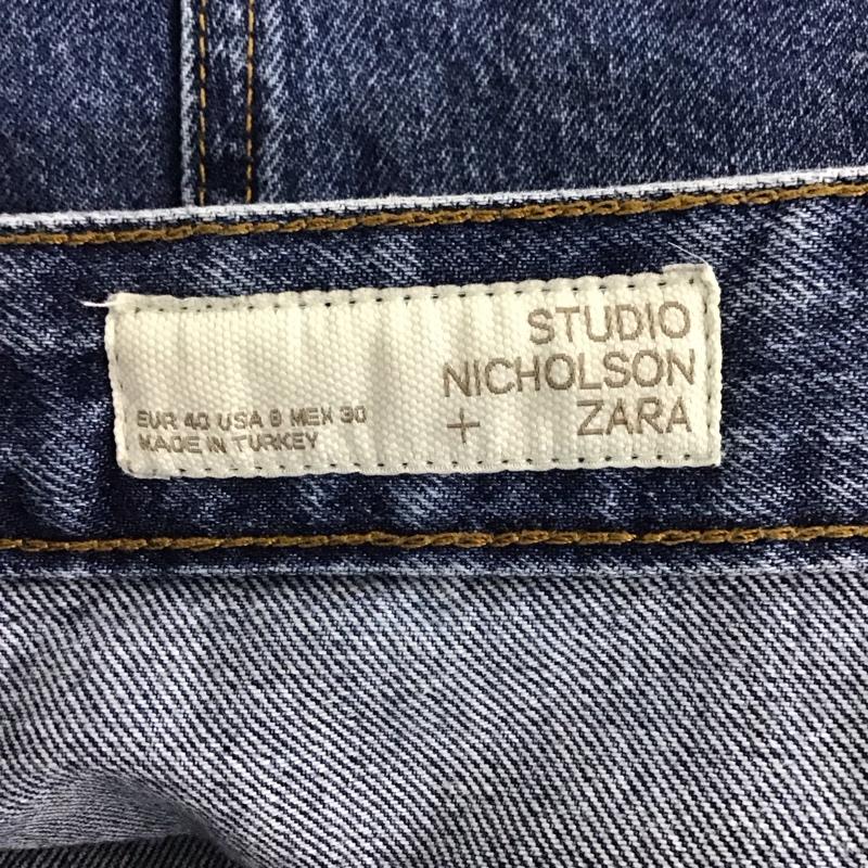 ザラ ZARA パンツ デニム、ジーンズ STUDIO NICHOLSON 40 無地 インディゴ / インディゴ / メンズ USED 古着 中古 10137000