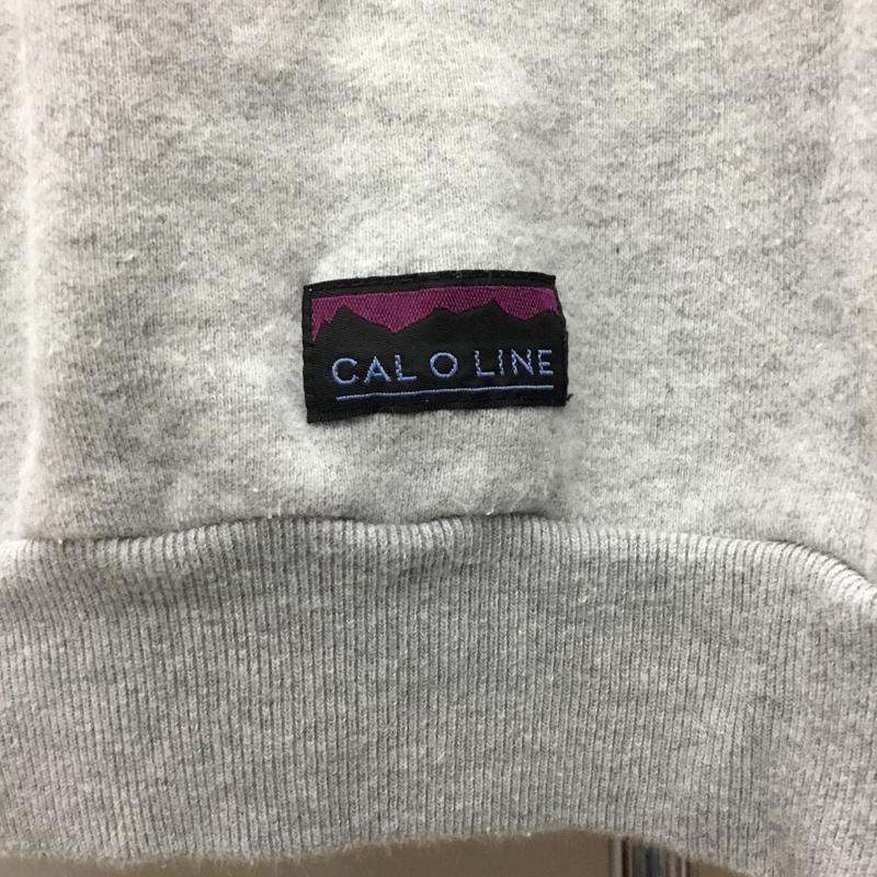 キャルオーライン CAL O LINE トレーナー 長袖 CL222-018 L 無地 灰 / グレー / メンズ USED 古着 中古 10108820