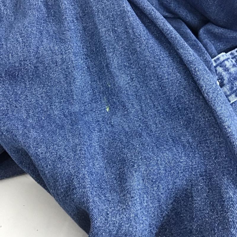 ラルフローレン RALPHLAUREN シャツ、ブラウス 長袖 長袖シャツ デニムシャツ カラーシャツ L ロゴ、文字 インディゴ / インディゴ / メンズ USED 古着 中古 10126227