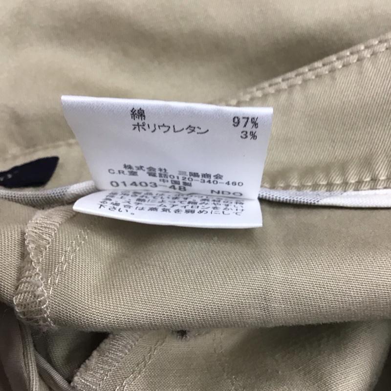 バーバリーロンドン Burberry London ボトムス ボトムス タイトパンツ ストレッチパンツ 七分丈 サブリナパンツ 40 無地 ベージュ / ベージュ / レディース USED 古着 中古 10112519