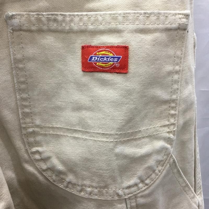 ディッキーズ Dickies パンツ ワークパンツ、ペインターパンツ ワークパンツ ワイドパンツ カジュアルパンツ 30インチ 無地 ベージュ / ベージュ /  メンズ USED 古着 中古 10122340