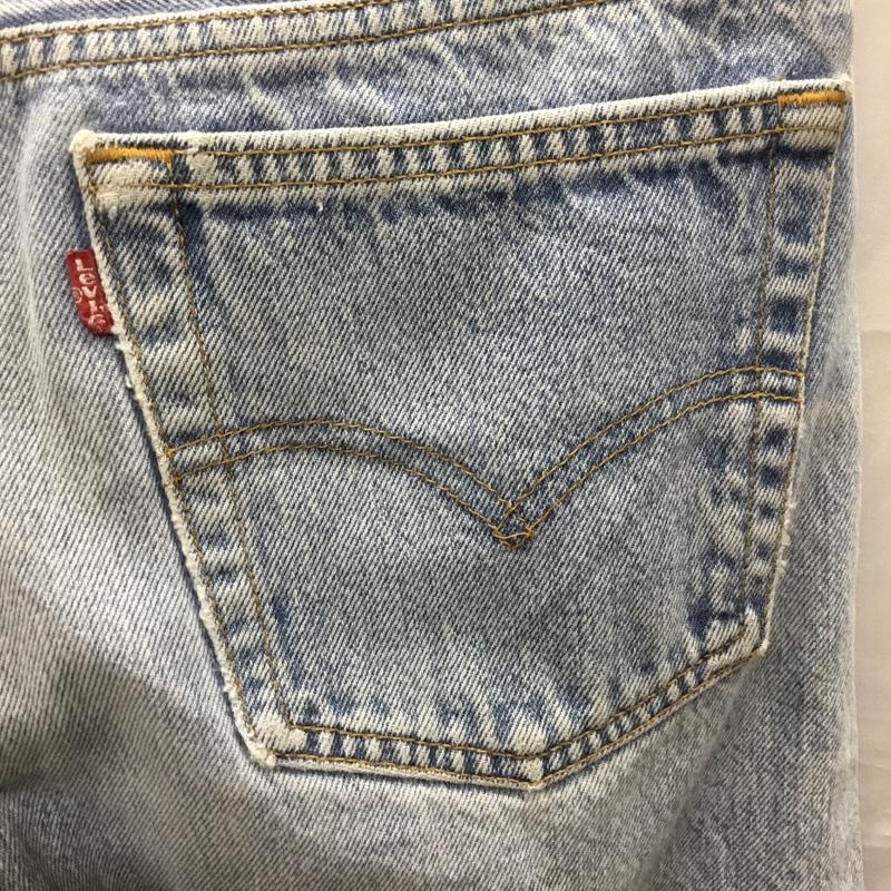 リーバイス Levi s パンツ デニム、ジーンズ デニムパンツ ストレートパンツ ワイドパンツ カジュアルパンツ 無地 インディゴ / インディゴ /  メンズ USED 古着 中古 10121786