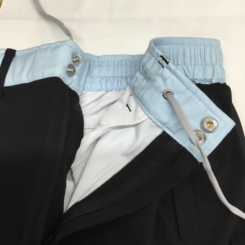 ルコックスポルティフ le coq sportif ウェア ウェア QGWNJH00W レインウエア ゴルフ 上下セット ジャケット パンツ LL ロゴ、文字 白 / ホワイト / X 黒 / ブラック / X 水色 / ライトブルー / レディース USED 古着 中古 10135537
