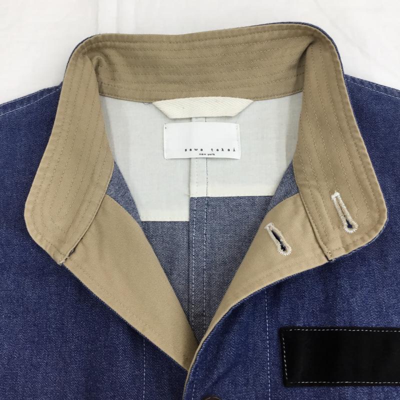 ユーズドクロージング used clothes ジャケット、上着 ジャケット、ブレザー sawa takai XS 無地 青 / ブルー / レディース USED 古着 中古 10133840