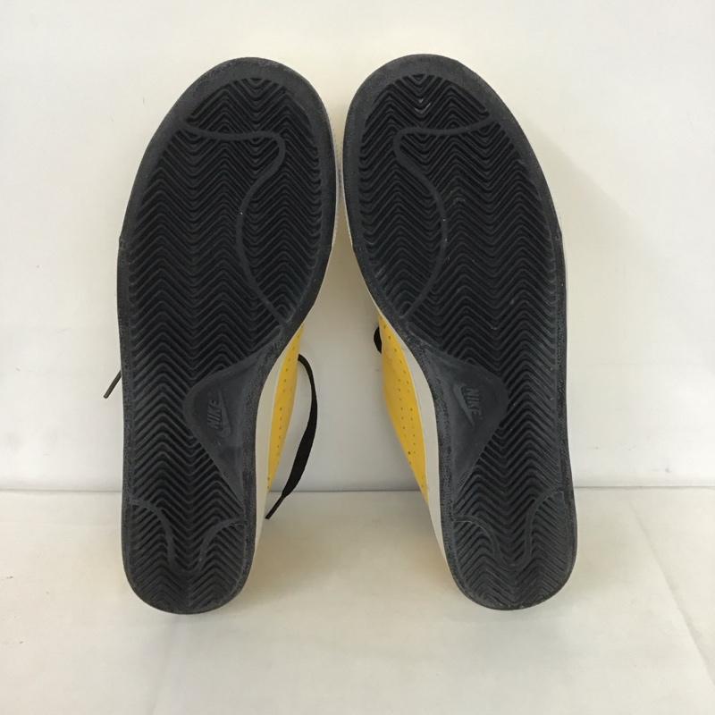 ナイキ NIKE スニーカー スニーカー 375577-771 AIR ZOOM TENNIS CLASSIC ND 28.5cm 28.5cm ロゴ、文字 黄 / イエロー / X 黒 / ブラック / メンズ USED 古着 中古 10139324
