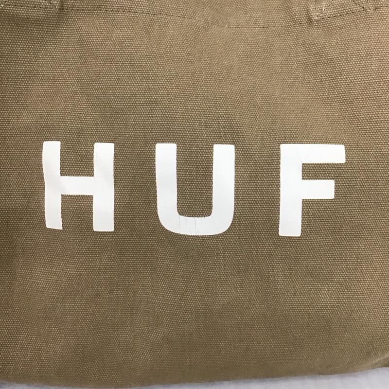 ハフ HUF トートバッグ トートバッグ キャンバス ロゴ、文字 ベージュ / ベージュ / メンズ USED 古着 中古 10123000
