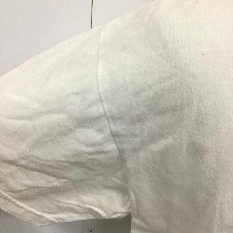 レッドキャップ RED KAP Tシャツ 半袖 半袖カットソー プリントTシャツ クルーネックカットソー L プリント 白 / ホワイト / メンズ USED 古着 中古 10107785