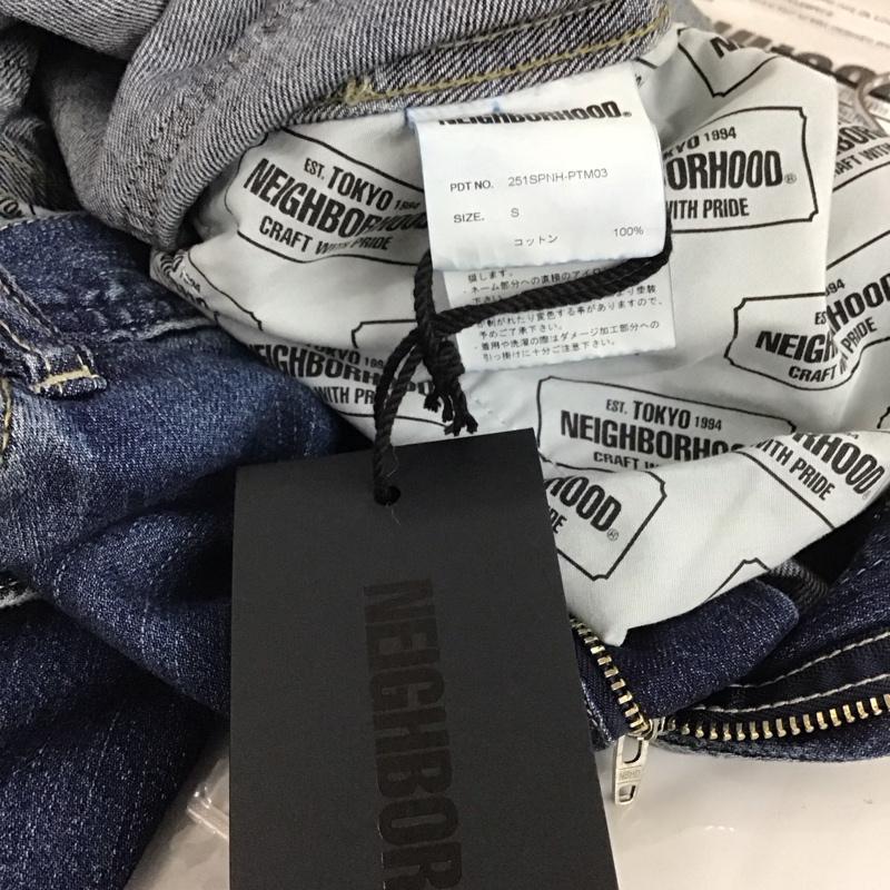 ネイバーフッド NEIGHBORHOOD パンツ デニム、ジーンズ 251spnh-ptm03 SAVAGELWDENIMPAINTERPANTS デニムパンツ S ダメージ加工 インディゴ / インディゴ / メンズ USED 古着 中古 10132281