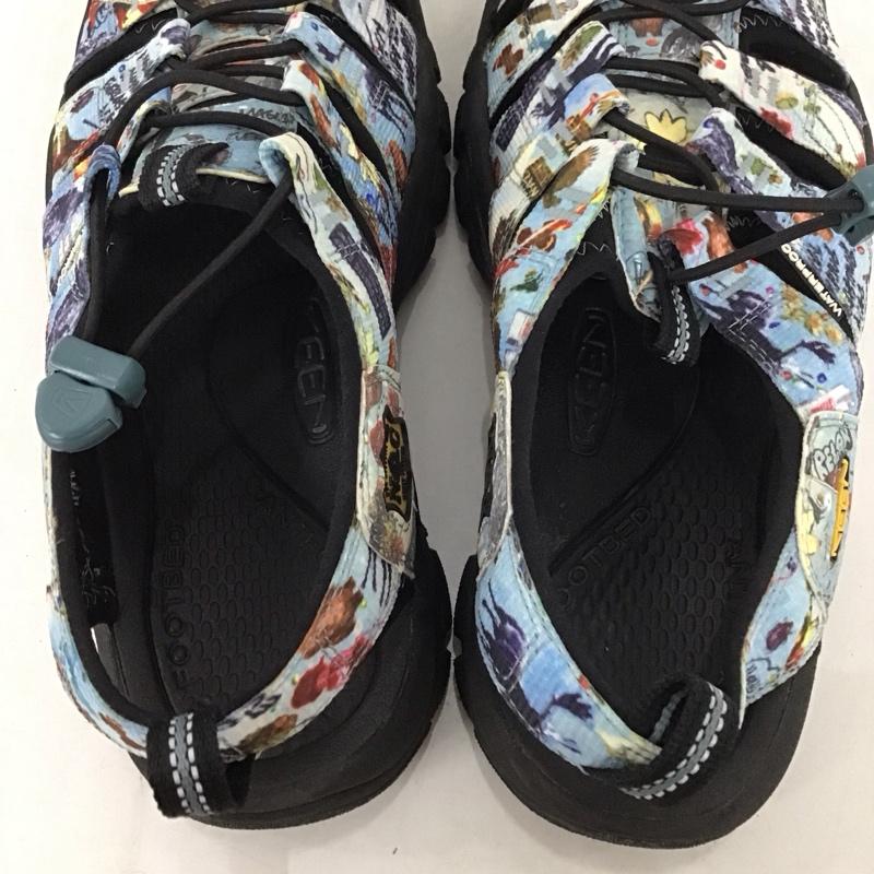キーン KEEN サンダル サンダル 1023417 New Acoustic Camp 27cm 箱有 水陸両用 27.0cm 総柄 マルチカラー / マルチカラー / メンズ USED 古着 中古 10139327
