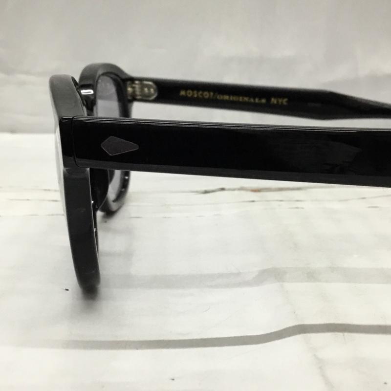 モスコット MOSCOT めがね・サングラス めがね LEMTOSH 49 24-145 ケース付き カラーレンズ 度入り ワンポイント 黒 / ブラック / メンズ USED 古着 中古 10119099