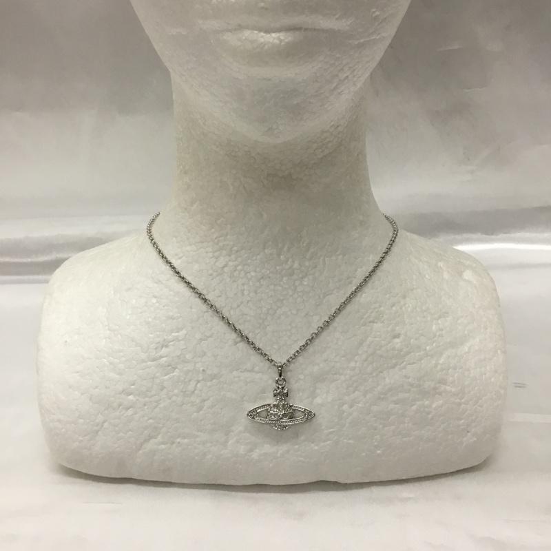 ヴィヴィアンウエストウッド Vivienne Westwood アクセサリー ネックレス、ペンダント オーブ 無地 銀 / シルバー / レディース USED 古着 中古 10108886