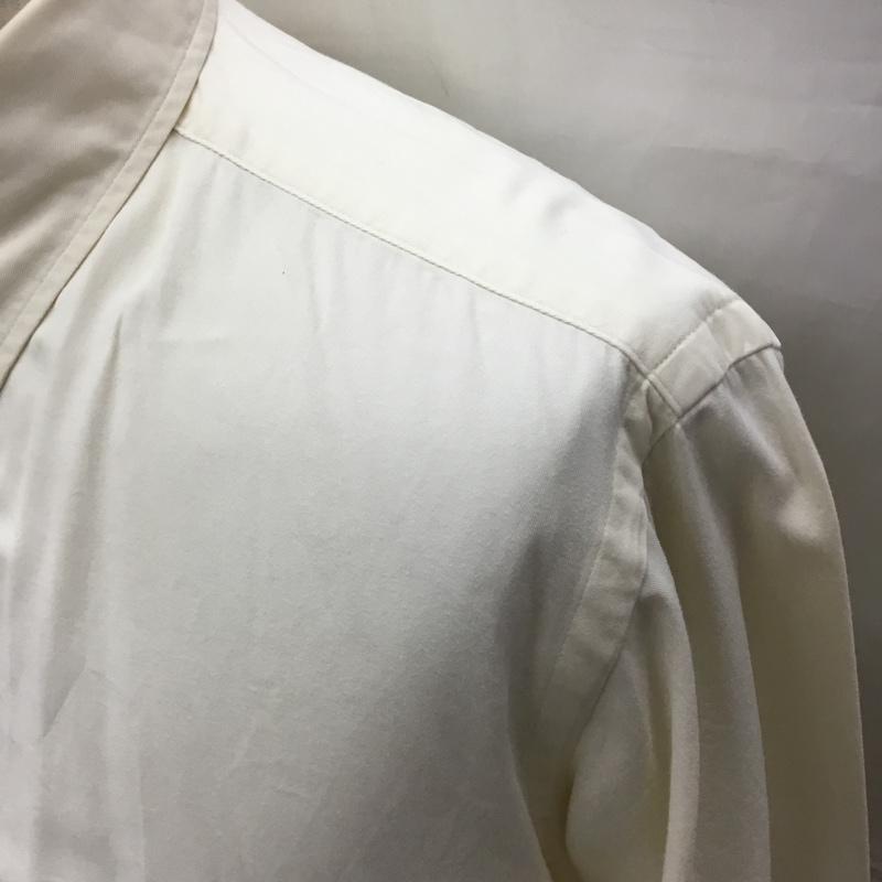 ラルフローレン RALPHLAUREN シャツ、ブラウス 長袖 長袖シャツ カラーシャツ 長袖カットソー ボタンダウンシャツ ロゴ、文字 オフホワイト / オフホワイト /  メンズ USED 古着 中古 10113284