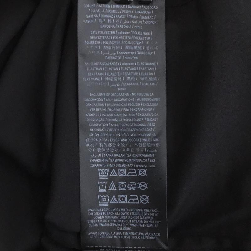 ゲス Guess シャツ、ブラウス 長袖 XL 無地 黒 / ブラック / メンズ USED 古着 中古 10110369