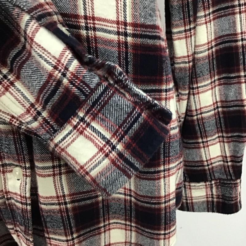 ローリーズファーム LOWRYS FARM シャツ、ブラウス 長袖 長袖シャツ カラーシャツ ポケットシャツ 長袖カットソー チェックシャツ M チェック マルチカラー / マルチカラー / レディース USED 古着 中古 10122419