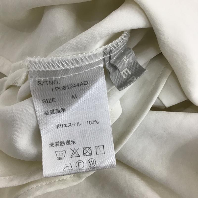 レプシィム LEPSIM シャツ、ブラウス 半袖 M 無地 オフホワイト / オフホワイト / レディース USED 古着 中古 10106127