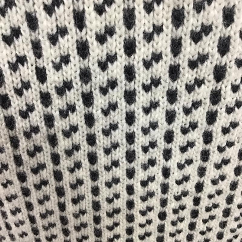 エルエルビーン L.L.Bean ニット、セーター 長袖 S 白 / ホワイト / X 灰 / グレー / メンズ USED 古着 中古 10111728