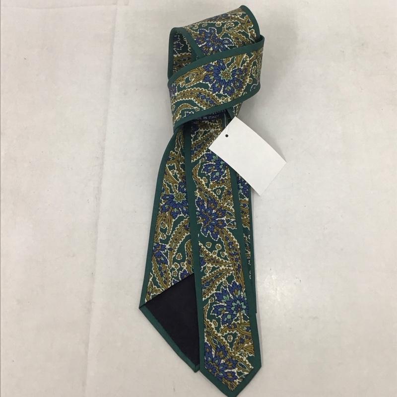 ミラ・ショーン mila schon ネクタイ ネクタイ シルク 総柄 マルチカラー / マルチカラー / メンズ USED 古着 中古 10135319