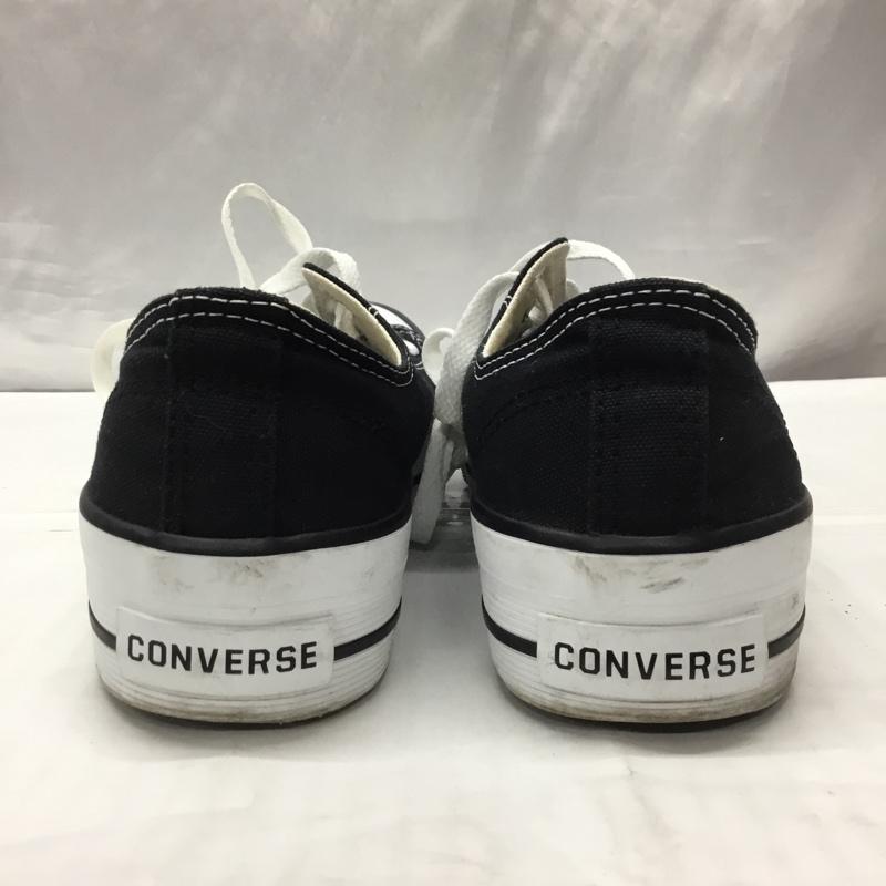 コンバース CONVERSE スニーカー スニーカー 38001231 NEXTAR110 PLTS OX 24.5cm 24.5cm ロゴ、文字 黒 / ブラック / X 白 / ホワイト / レディース USED 古着 中古 10122439