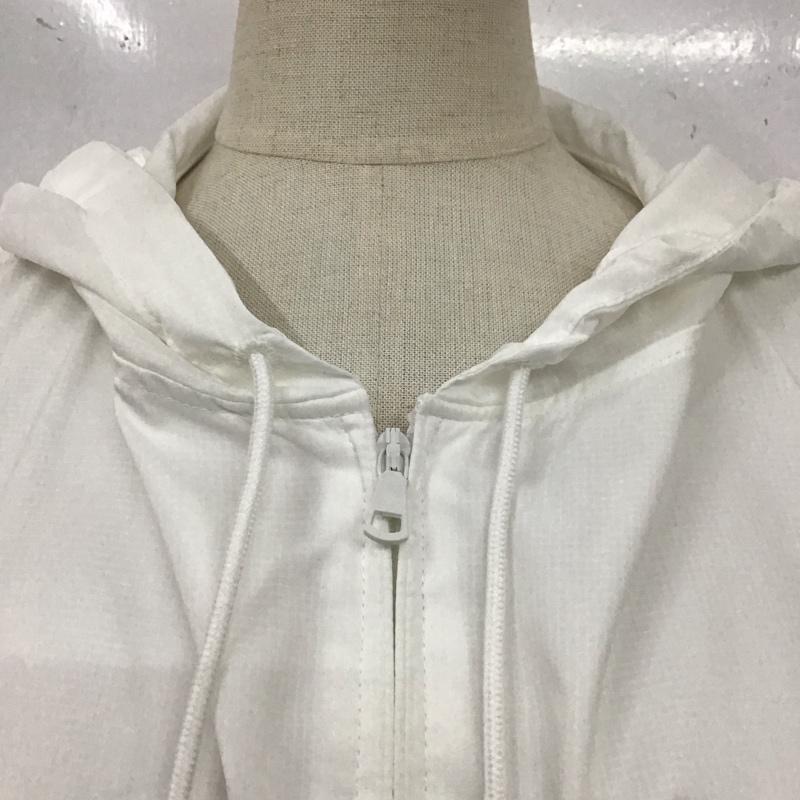 ユニクロ UNIQLO ジャケット、上着 ジャケット、ブレザー 01-21-1f143a ウィンドブレーカー Theory コラボ マウンテンパーカー L 無地 白 / ホワイト / レディース USED 古着 中古 10111749