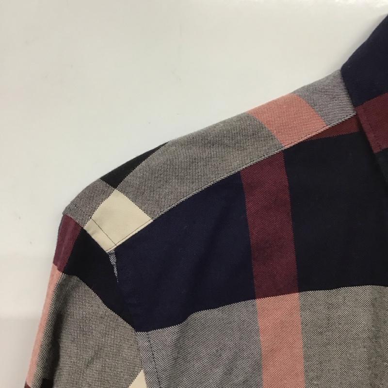 ブルーレーベル・クレストブリッジ BLUE LABEL CRESTBRIDGE シャツ、ブラウス 長袖 ボタンダウンシャツ M チェック マルチカラー / マルチカラー / メンズ USED 古着 中古 10139604