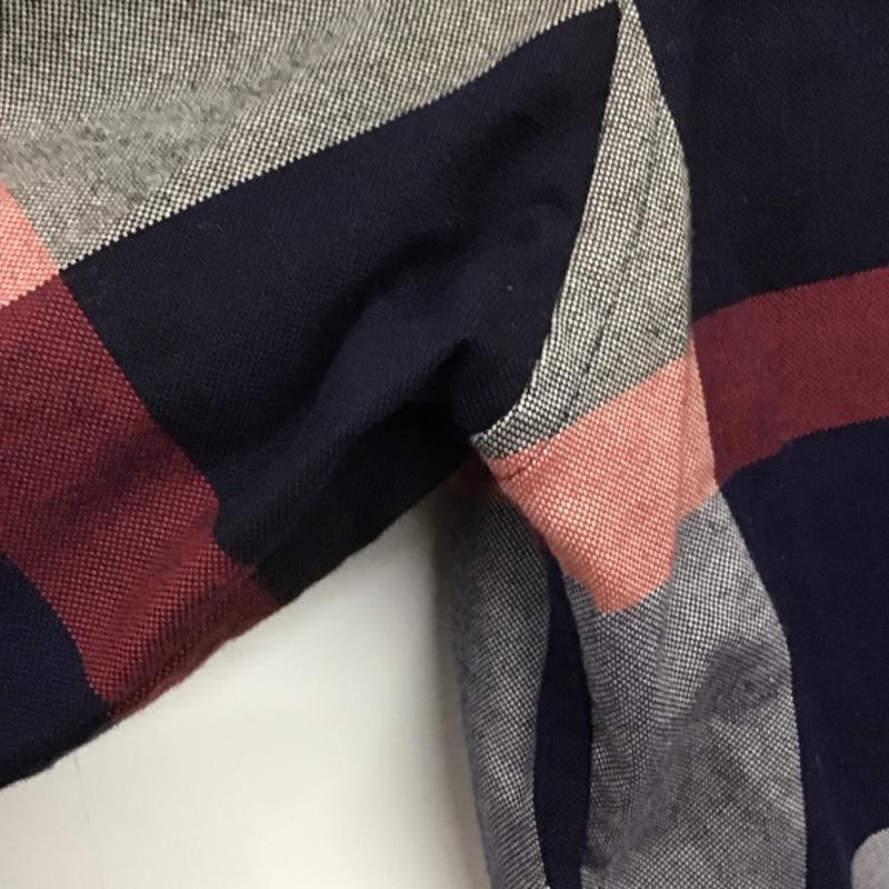 ブルーレーベル・クレストブリッジ BLUE LABEL CRESTBRIDGE シャツ、ブラウス 長袖 ボタンダウンシャツ M チェック マルチカラー / マルチカラー / メンズ USED 古着 中古 10139604